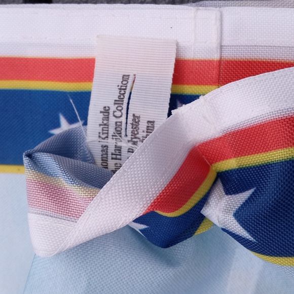 Thomas Kinkade Happy Fourth of July Flag Hamilton Collection - Picture 8 of 8